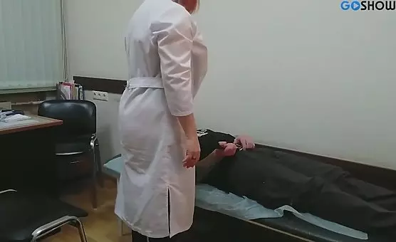 Doctors Cock Examination and Blowjob Pleasures